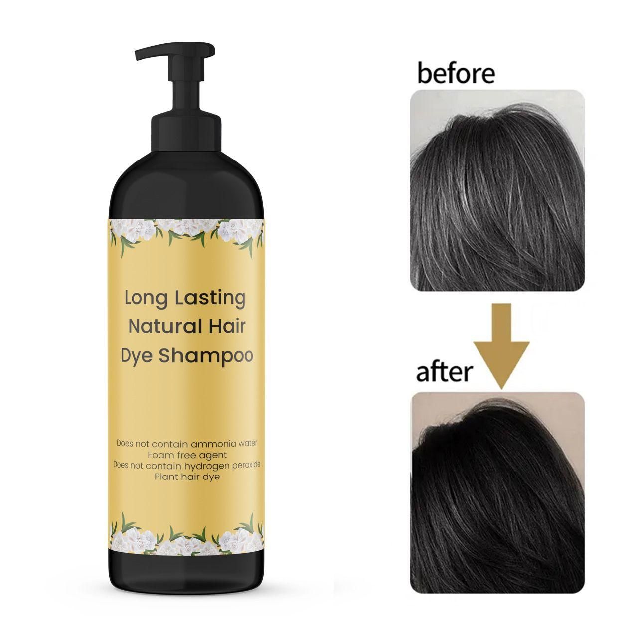 Long Lasting Natural Hair Dye Shampoo 100ML (Pack of 2) cs2856-ri