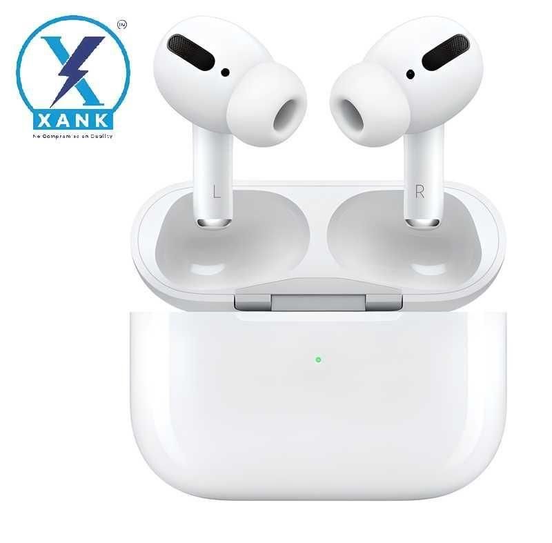 XANK Air-pods Pro with Wireless Charging Case with Sensor Enabled Bluetooth Headset (White, True Wireless) cs2856-ri