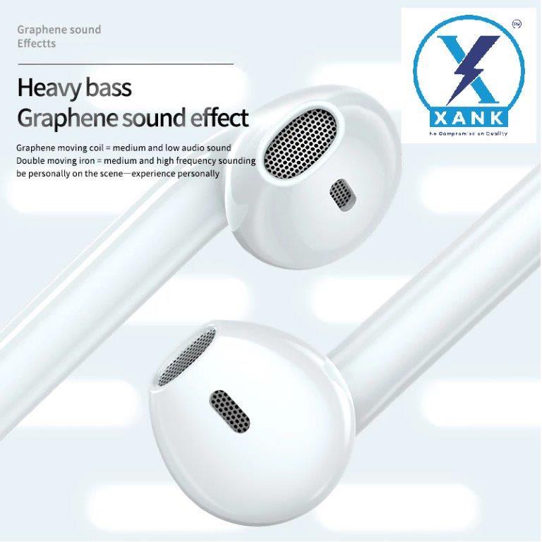 XANK TWS I12 InPods 12 Wireless Airpods with Mic Bluetooth Headset (ASSORTED COLOUR, True Wireless) cs2856-ri