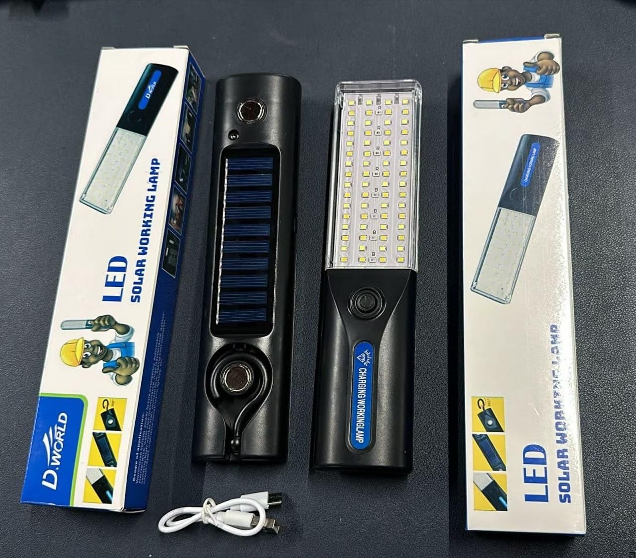 Solar & Chargeable 5 Mode Magnetic Lights cs2856-ri