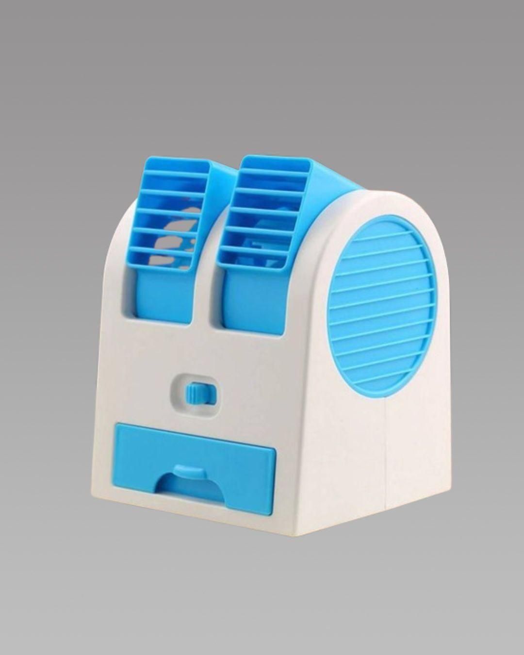 Mini Fan and Portable Dual Bladeless Air Conditioner cs2856-ri