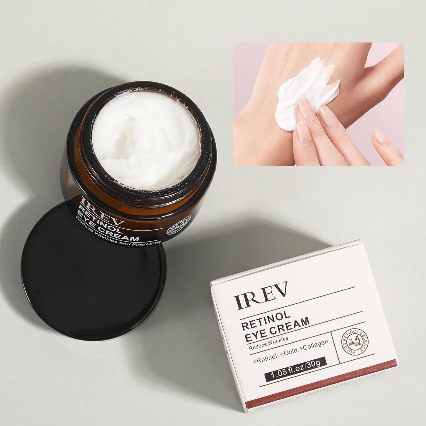 IREV- Retinol Eye Cream 30 ml Each (Pack of 2) cs2856-ri