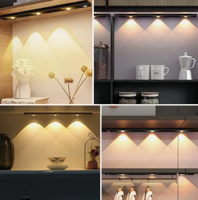 LED PIR Motion Sensor Cabinet  With USB Rechargeble cs2856-ri