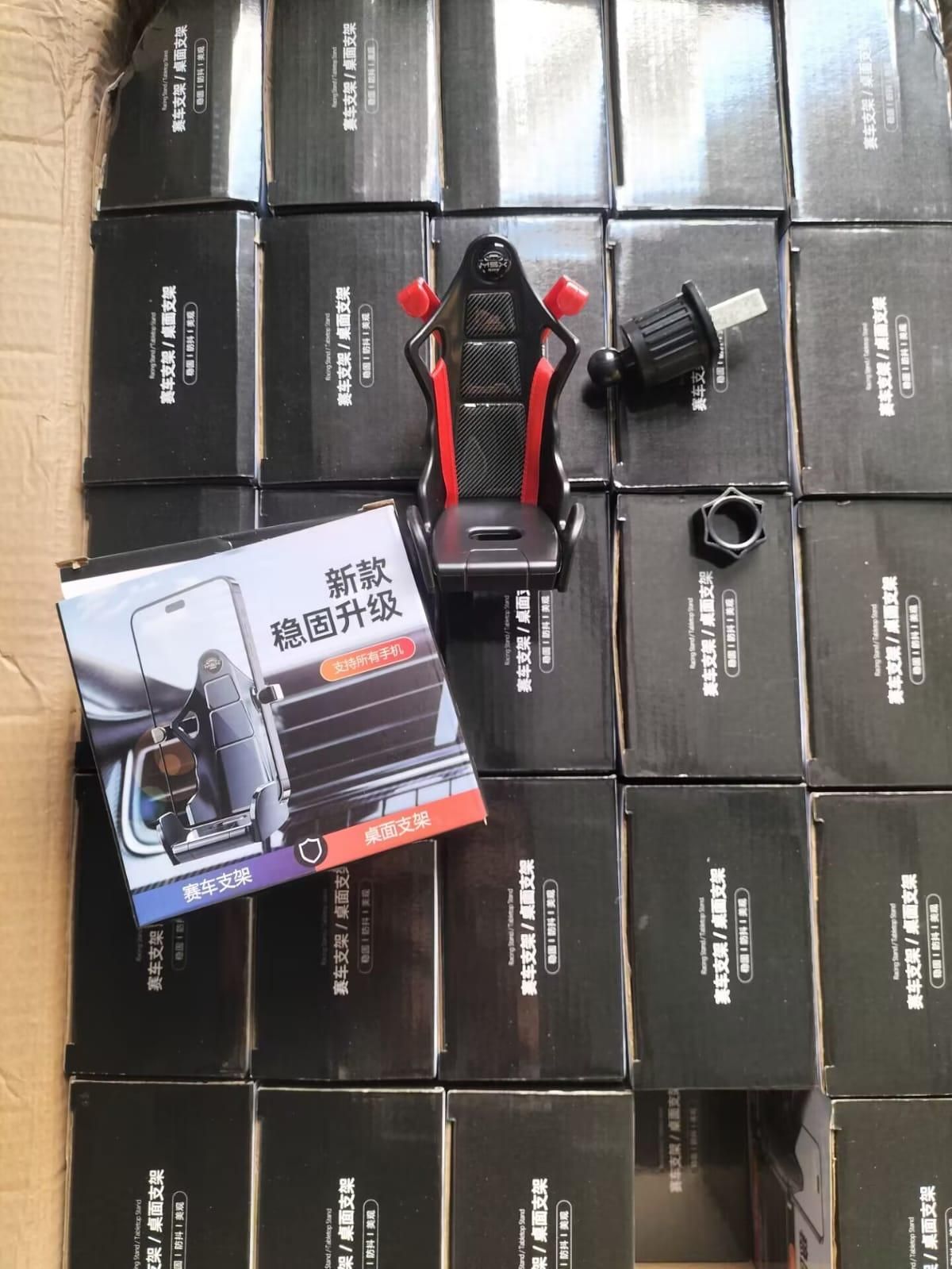 Car Phone Holder Mount for All Smartphones (Red) cs2856-ri