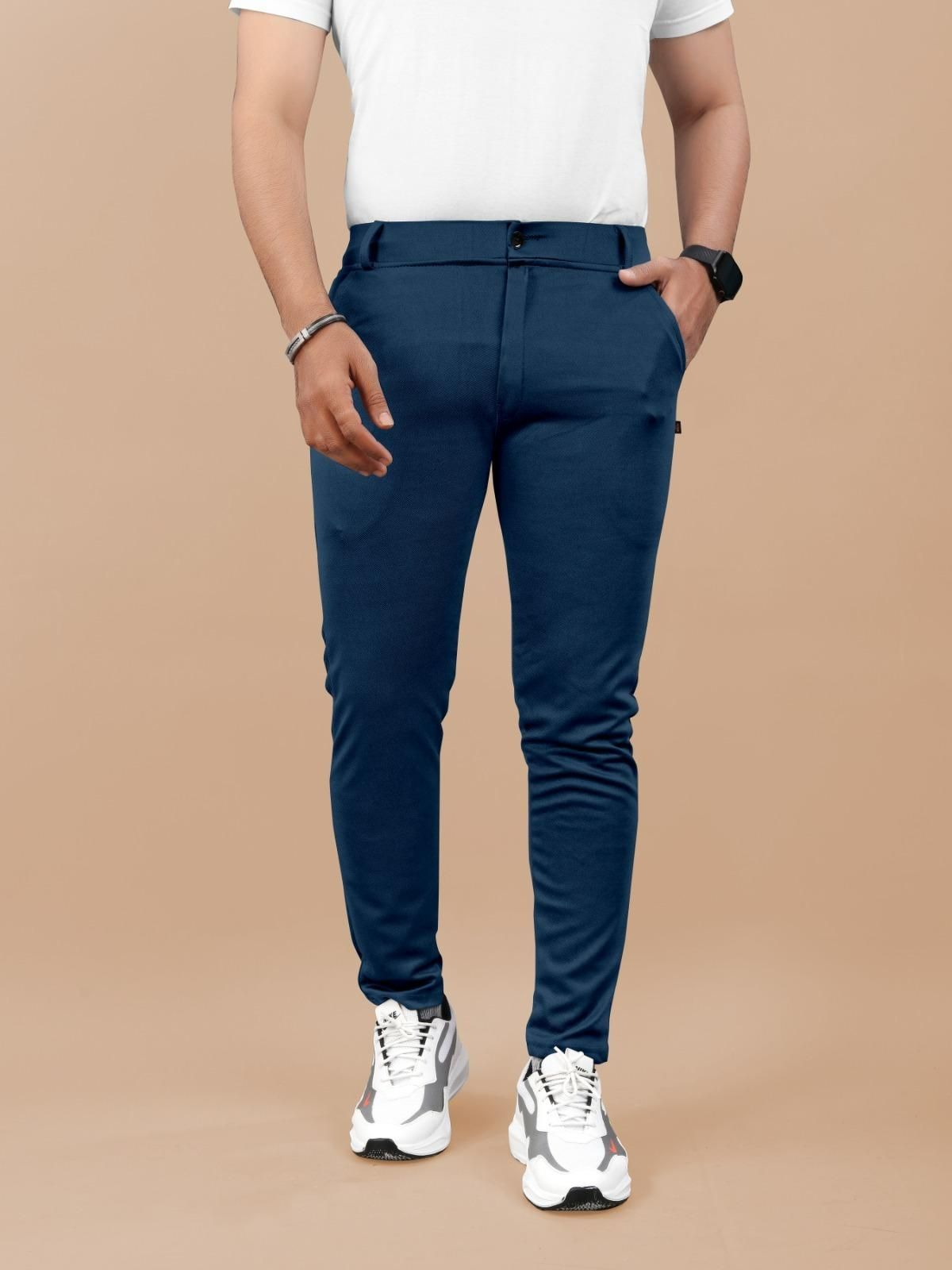 High Elasticity Men's Classic Pants (Pack of 3) cs2856-ri
