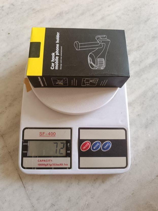 Car Seat Back Hooks with Phone Holder(Pack of 2) cs2856-ri