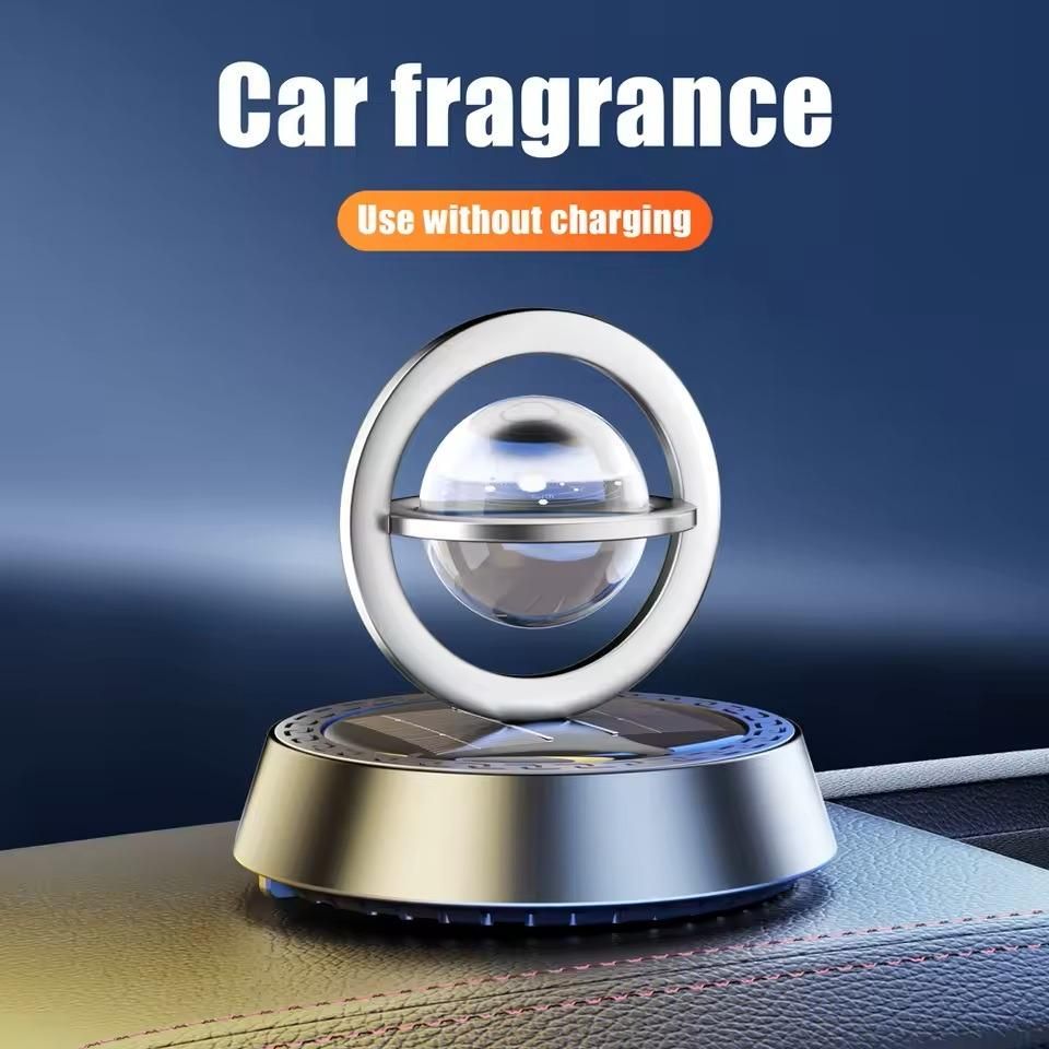 Solar Energy Rotate Car Perfume Diffuser cs2856-ri