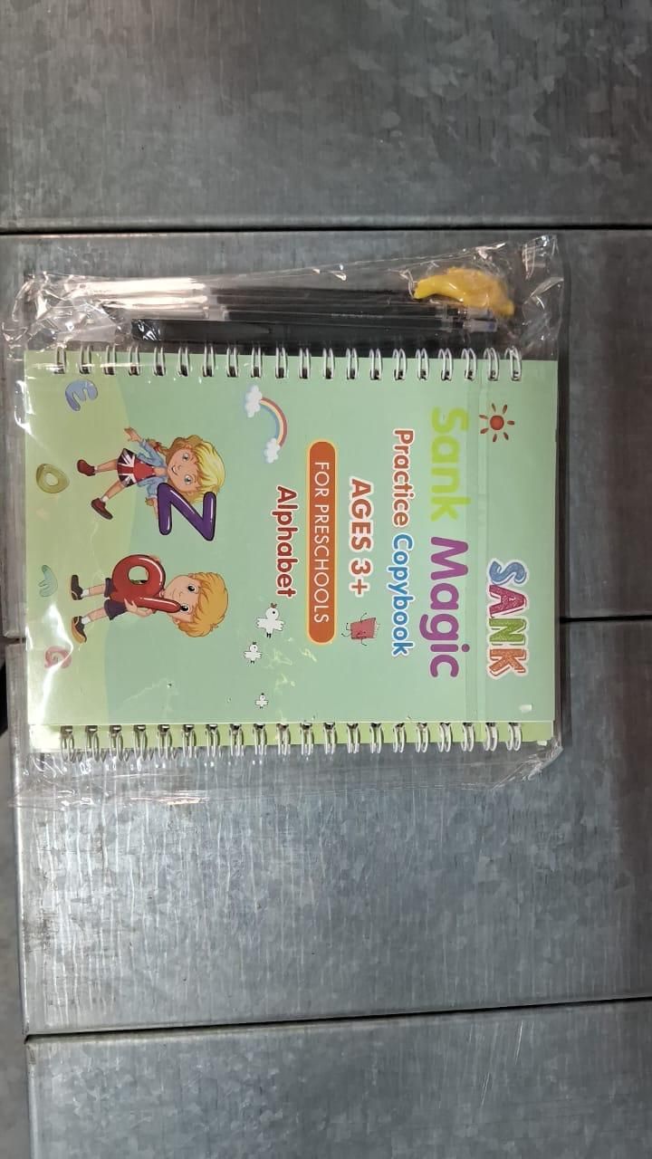 Sank Magic Practice Copybook (4 BOOKS,1 PEN,1 GRIP,10 REFILL) cs2856-ri