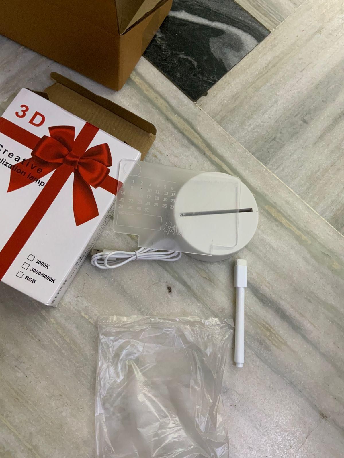 3d Acrylic Writing Board with Pen and Light cs2856-ri