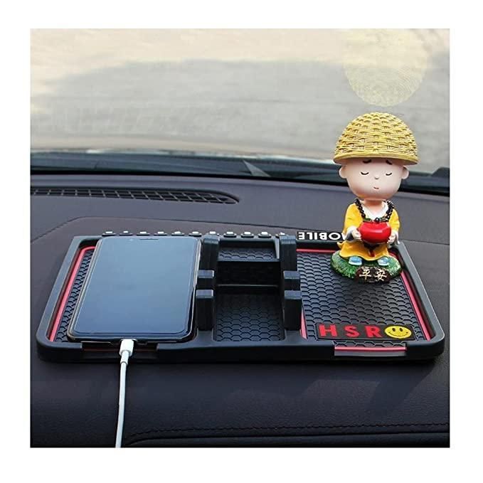 HSR Car Accessories Multifunction Phone GPS Holder Anti-Slip Silicone Pad and Car Mobile Holders for Car Dashboard cs2856-ri