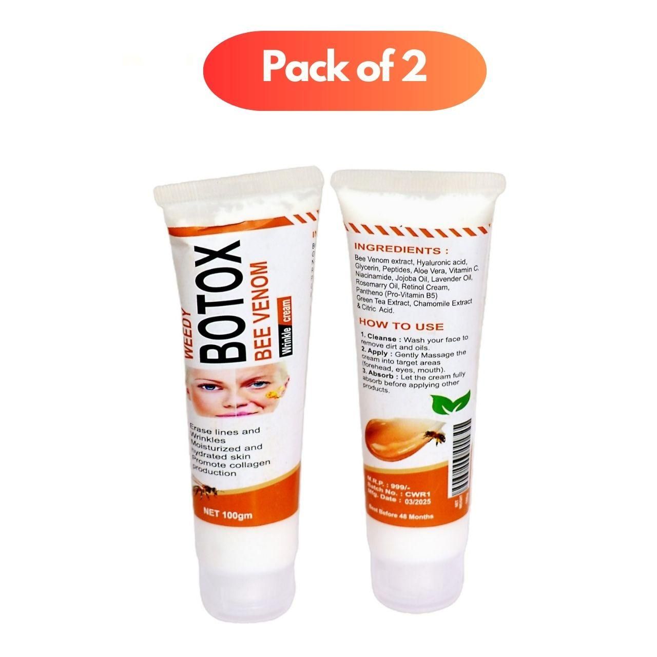 Botox Bee Venom Cream 20g (Pack of 2) cs2856-ri