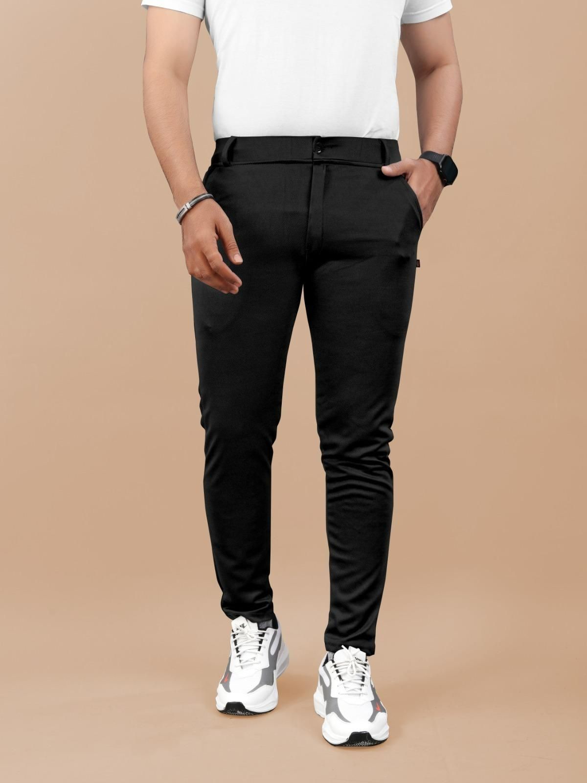 High Elasticity Men's Classic Pants (Pack of 3) cs2856-ri