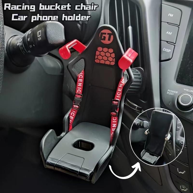 Car Phone Holder Mount for All Smartphones (Red) cs2856-ri