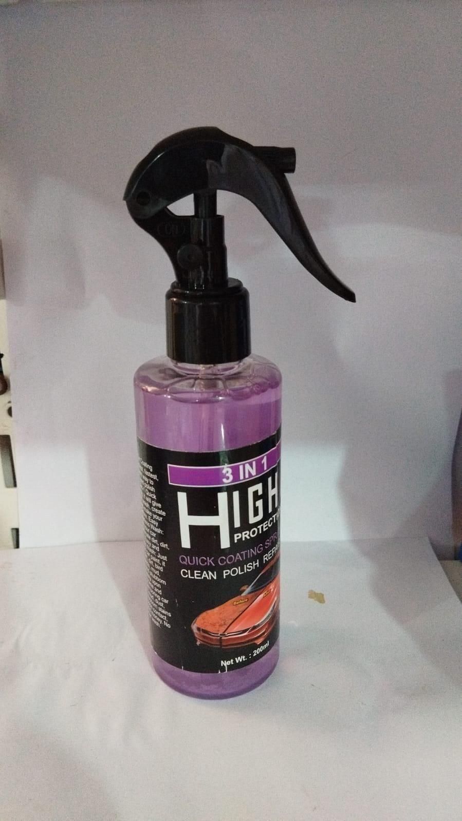 3 in 1 High Protection Quick Car Ceramic Coating Pack of 2 with 1 Pump cs2856-ri