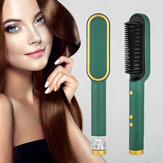 Professional Electric Hair Straightener Comb Brush cs2856-ri