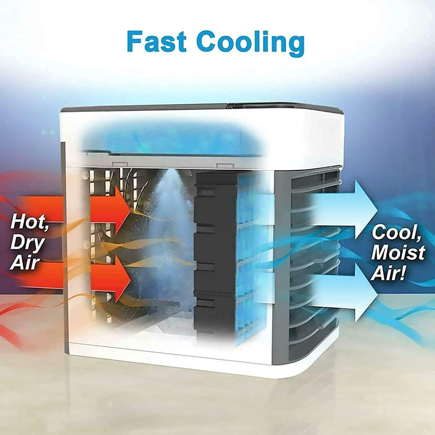 Mini Air Conditioner Air Cooler cs2856-ri