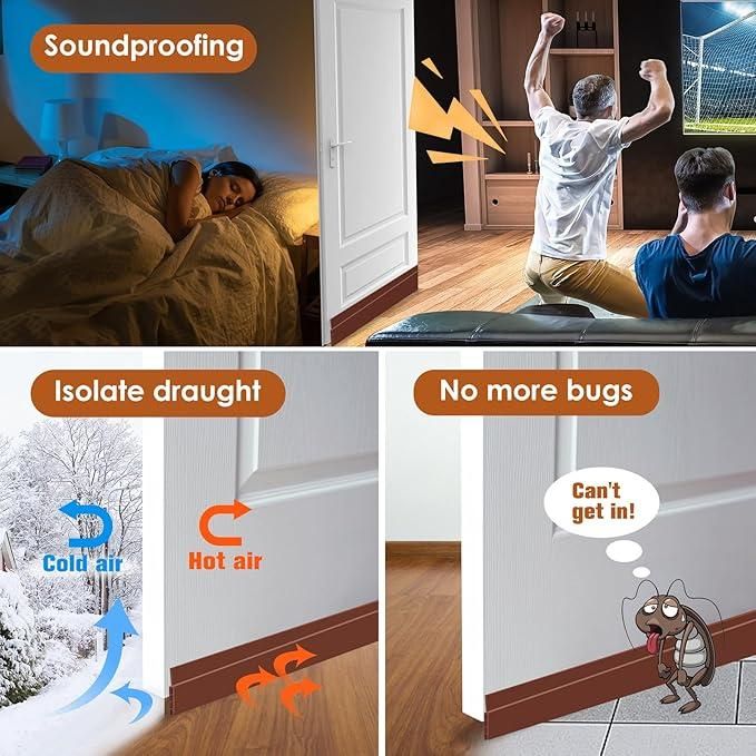 Self-Adhesive 1m Wood Floor Transition Strip Tape cs2856-ri