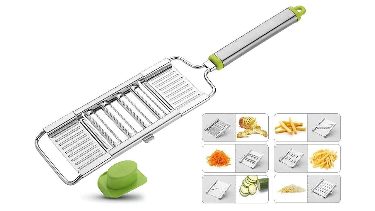6 in 1 Stainless Steel Manual Vegetable Cutter cs2856-ri