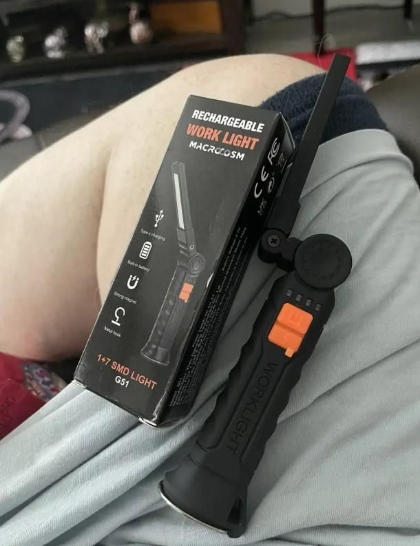 Magnetic LED COB Light USB Rechargeable cs2856-ri