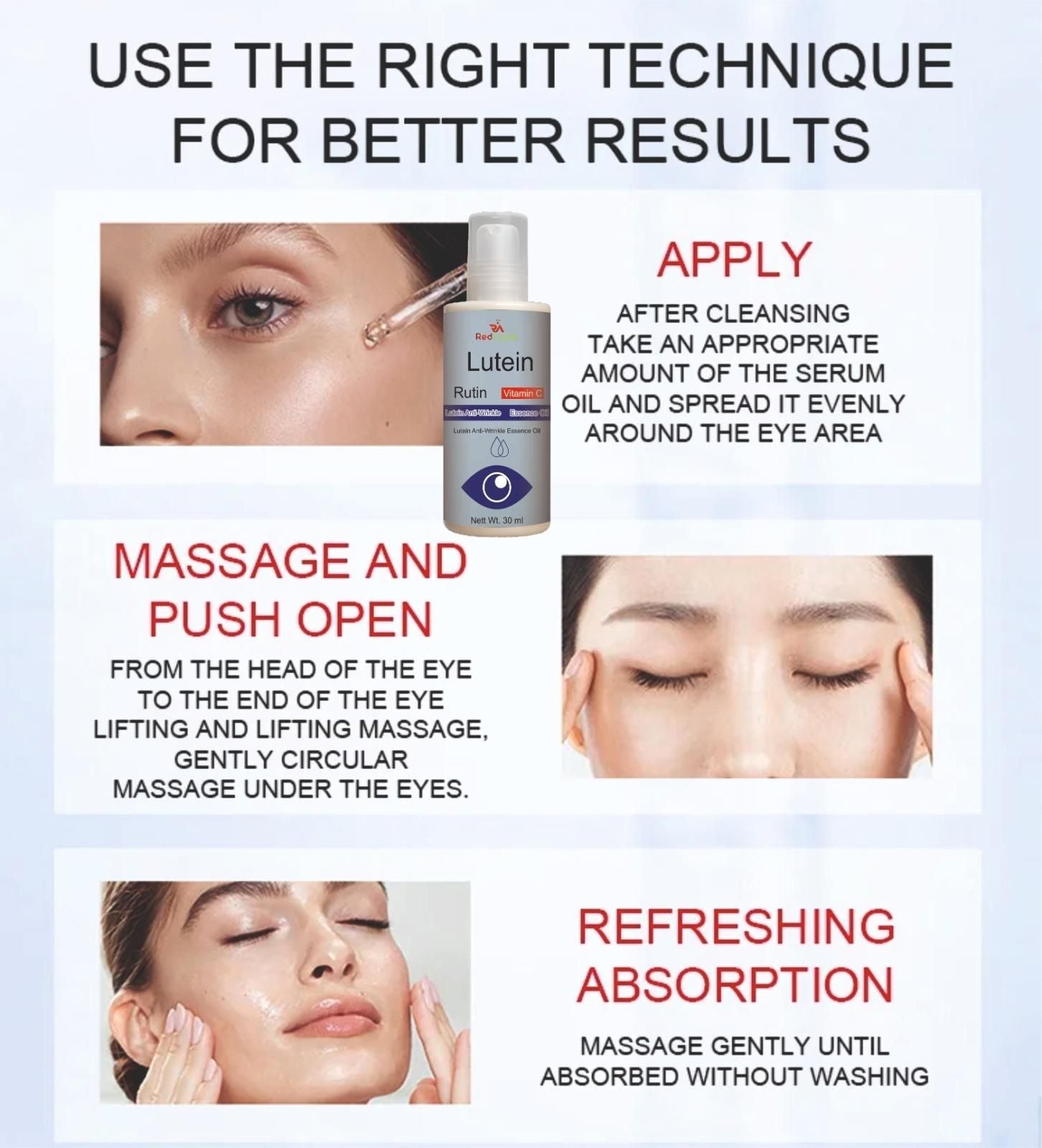 Lutein Anti Wrinkle Essence Oil 60 ml Pack of 2 cs2856-ri