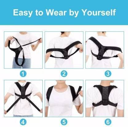 Posture Correct Belt For Neck & Shoulder Support Vol 2 cs2856-ri