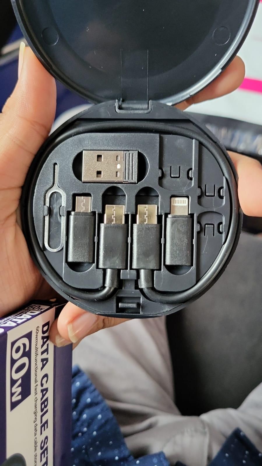 Fast Charging Travel Cabel Set cs2856-ri