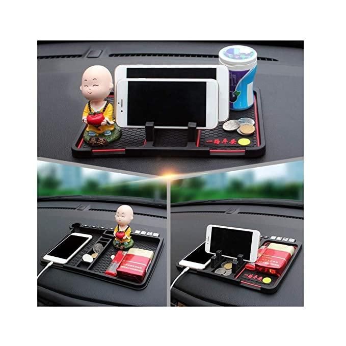 HSR Car Accessories Multifunction Phone GPS Holder Anti-Slip Silicone Pad and Car Mobile Holders for Car Dashboard cs2856-ri