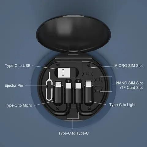Fast Charging Travel Cabel Set cs2856-ri
