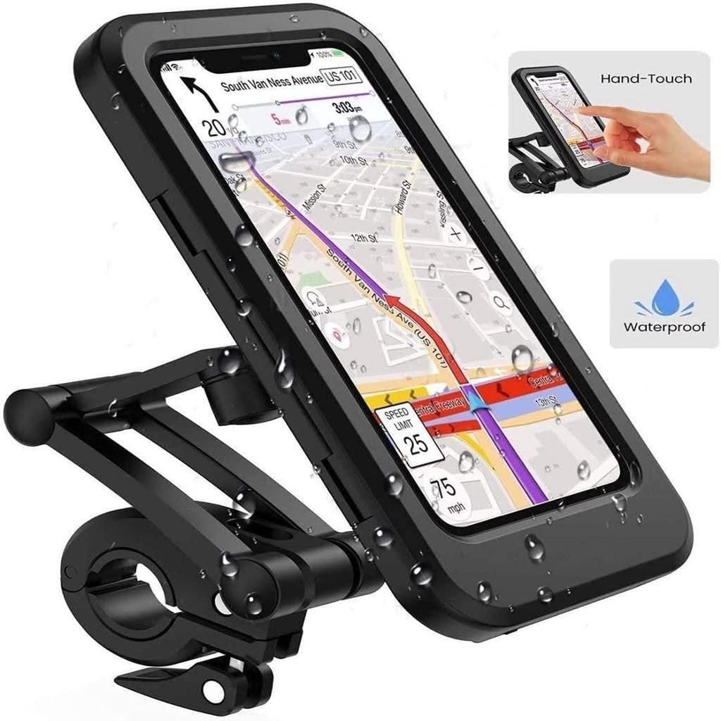 Universal 360 Rotation Bike Waterproof Cell Phone Holder. cs2856-ri