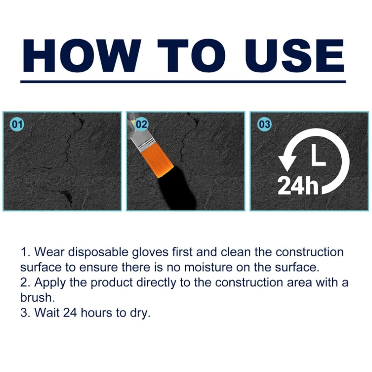 Waterproof Coating Exterior Wall Roof Leak Repair cs2856-ri