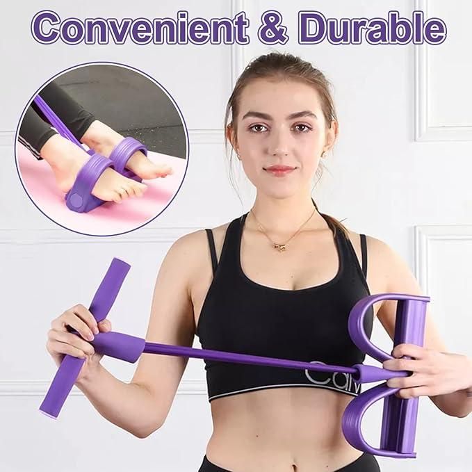 Yoga Pedal Puller Resistance Band Fitness Equipment cs2856-ri