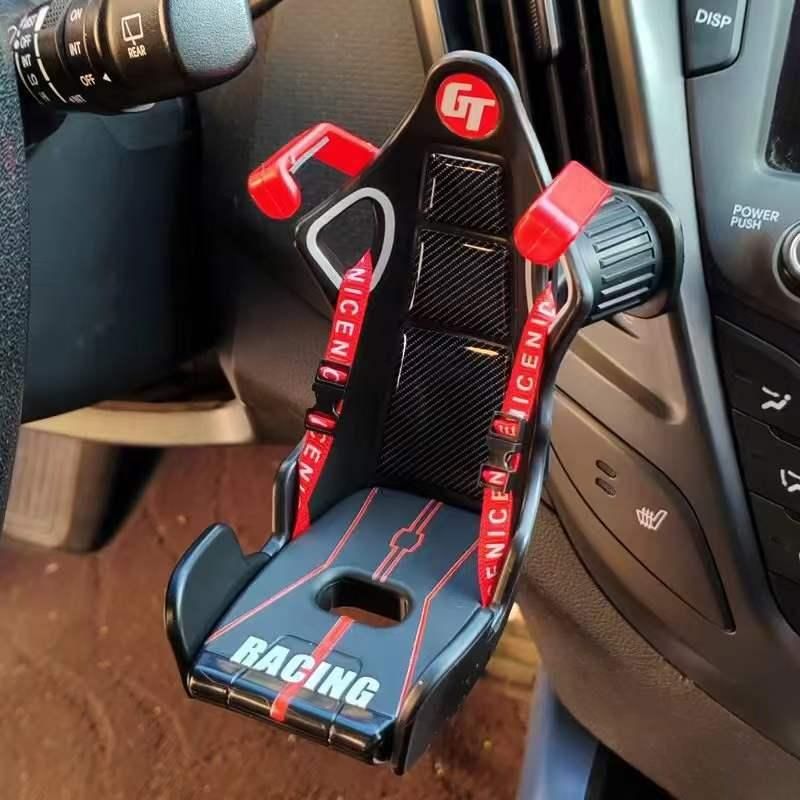 Car Phone Holder Mount for All Smartphones (Red) cs2856-ri