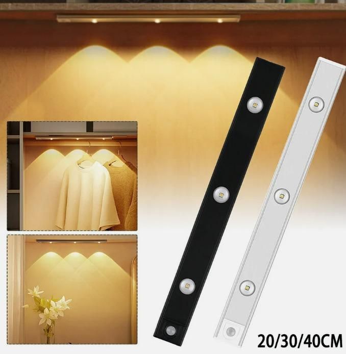 LED PIR Motion Sensor Cabinet  With USB Rechargeble cs2856-ri