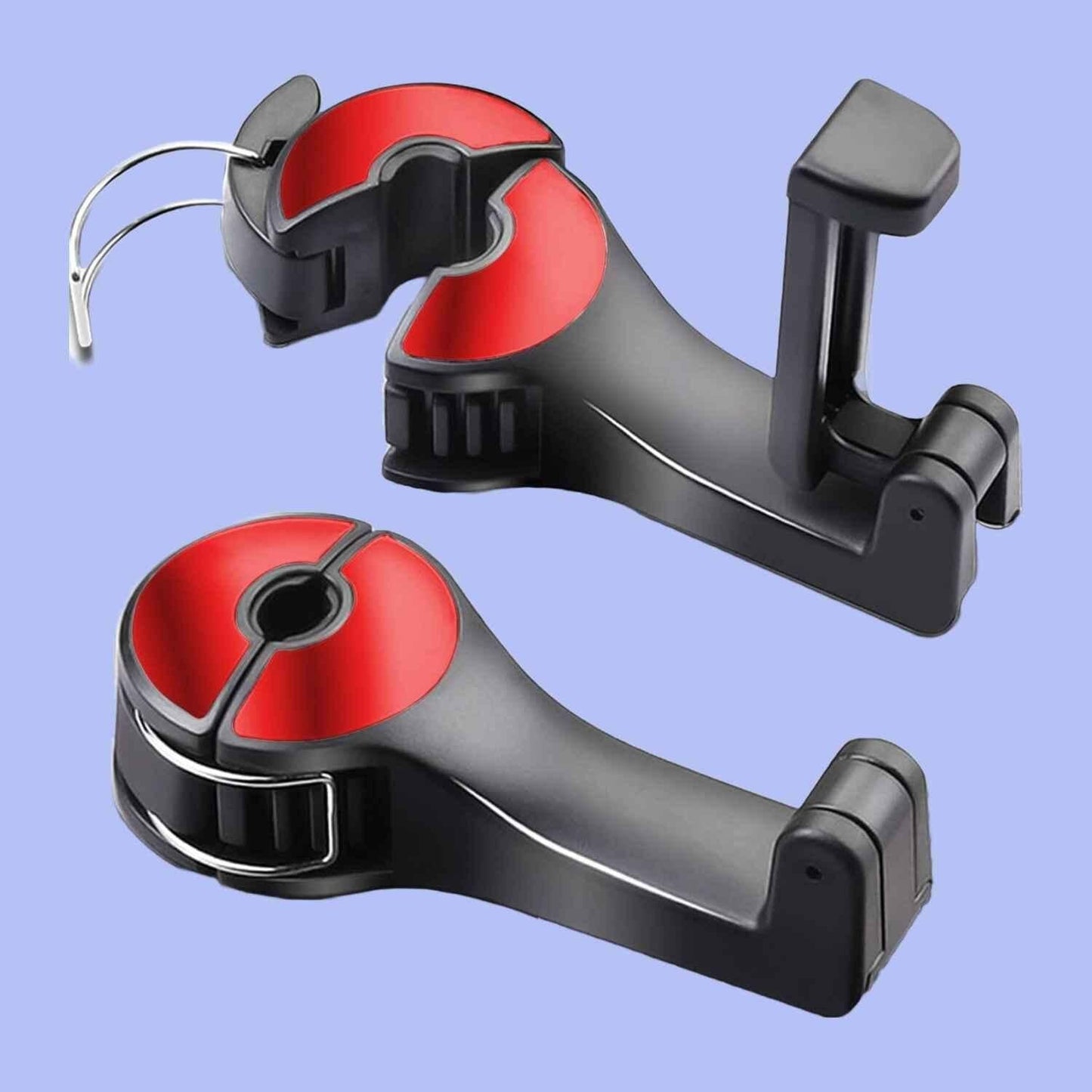 Car Seat Back Hooks with Phone Holder(Pack of 2) cs2856-ri
