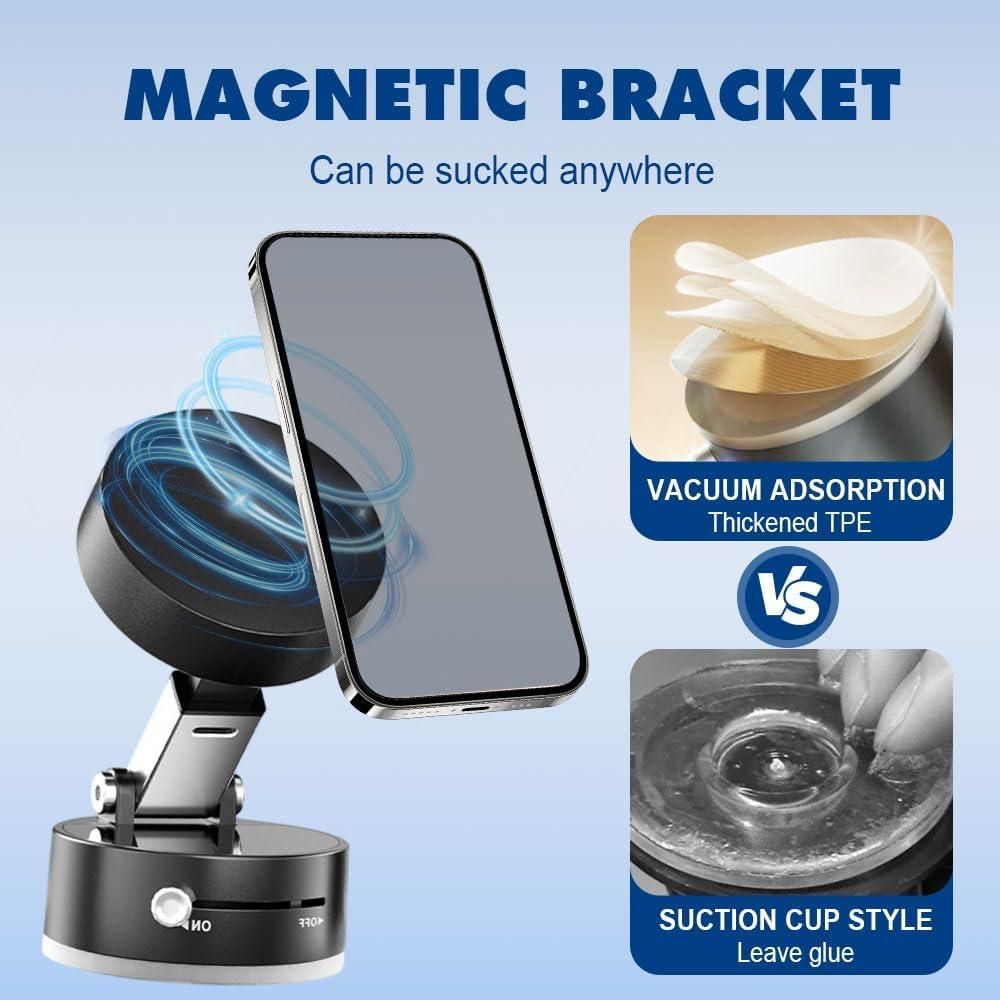 Vacuum Magnetic Suction Phone Holder cs2856-ri