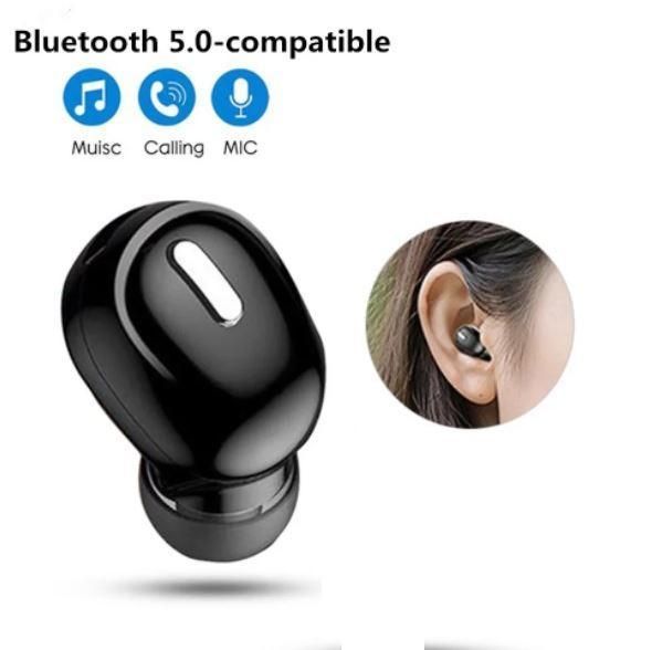 Combo Offer of X9 Mini 5.0 Bluetooth Earphone with 3 in 1 Magnet Cable cs2856-ri