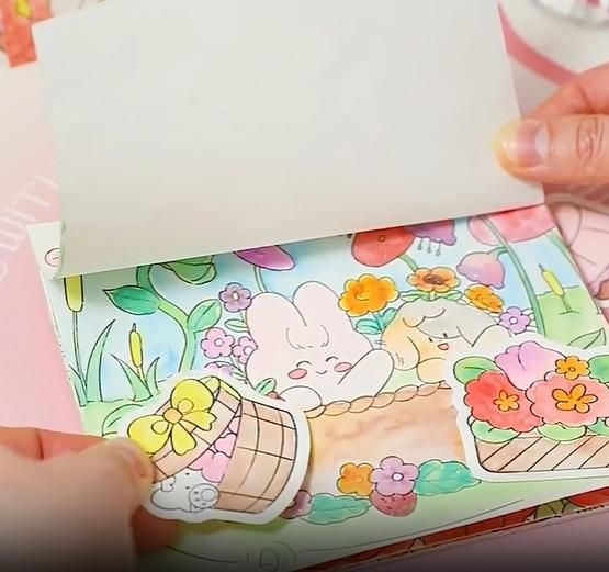 Cartoon Art Coloring Painting Set for Kid's cs2856-ri