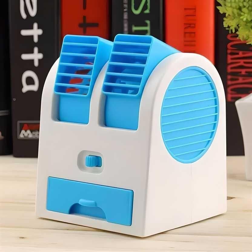 Mini Fan and Portable Dual Bladeless Air Conditioner cs2856-ri