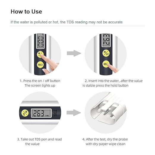 Water TDS Meter Tester cs2856-ri