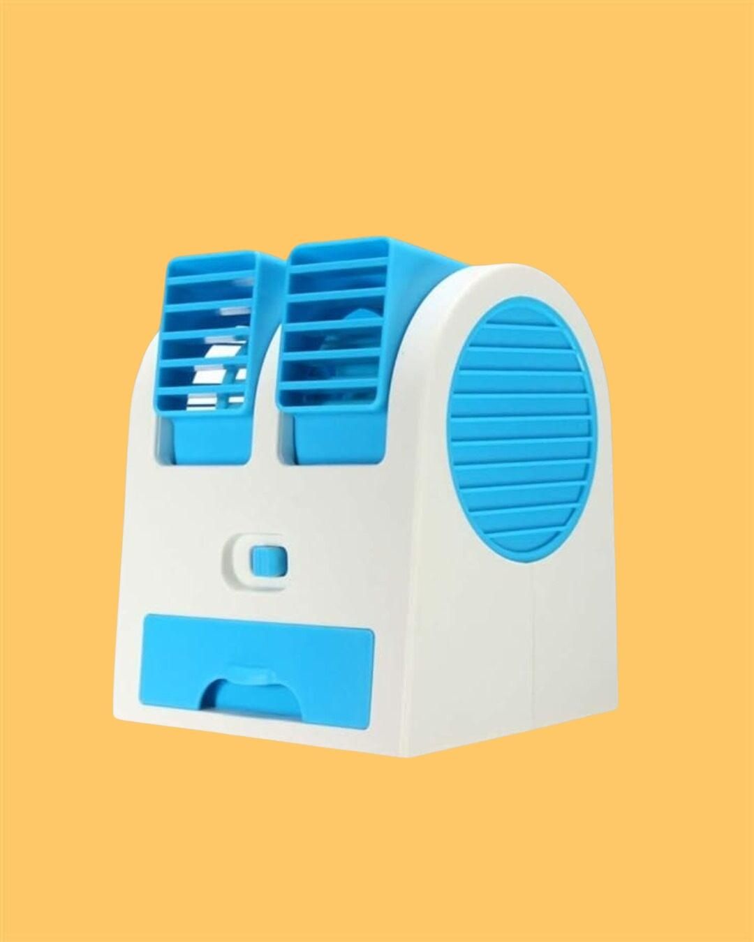 Mini Fan and Portable Dual Bladeless Air Conditioner cs2856-ri
