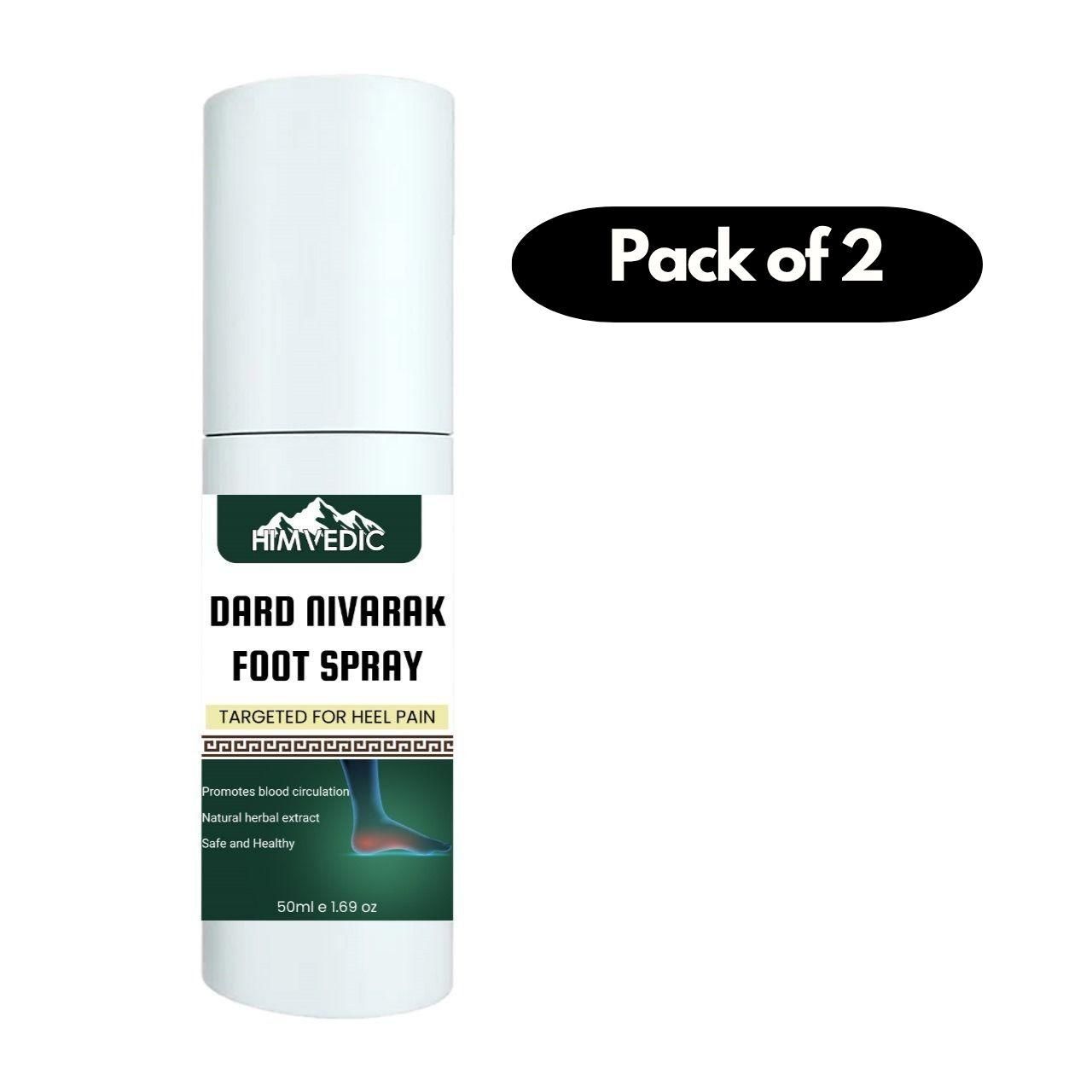 Pain Reliving Foot Sprey 30ML (Pack of 2) cs2856-ri