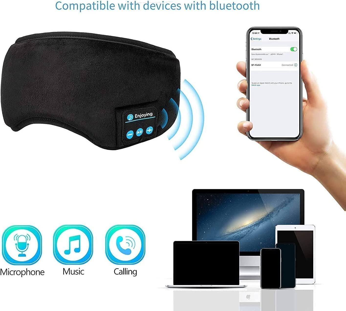 Wireless Bluetooth Eye Mask With Music cs2856-ri