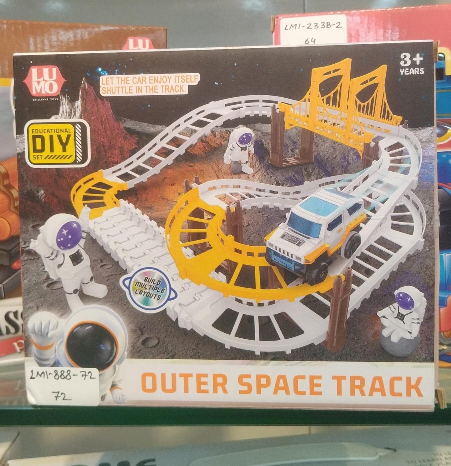 Astronaut Spaceship Track Set - Outer Space Toy Set for Kids - SAMRIDHI SMART STORESAMRIDHI SMART STORE