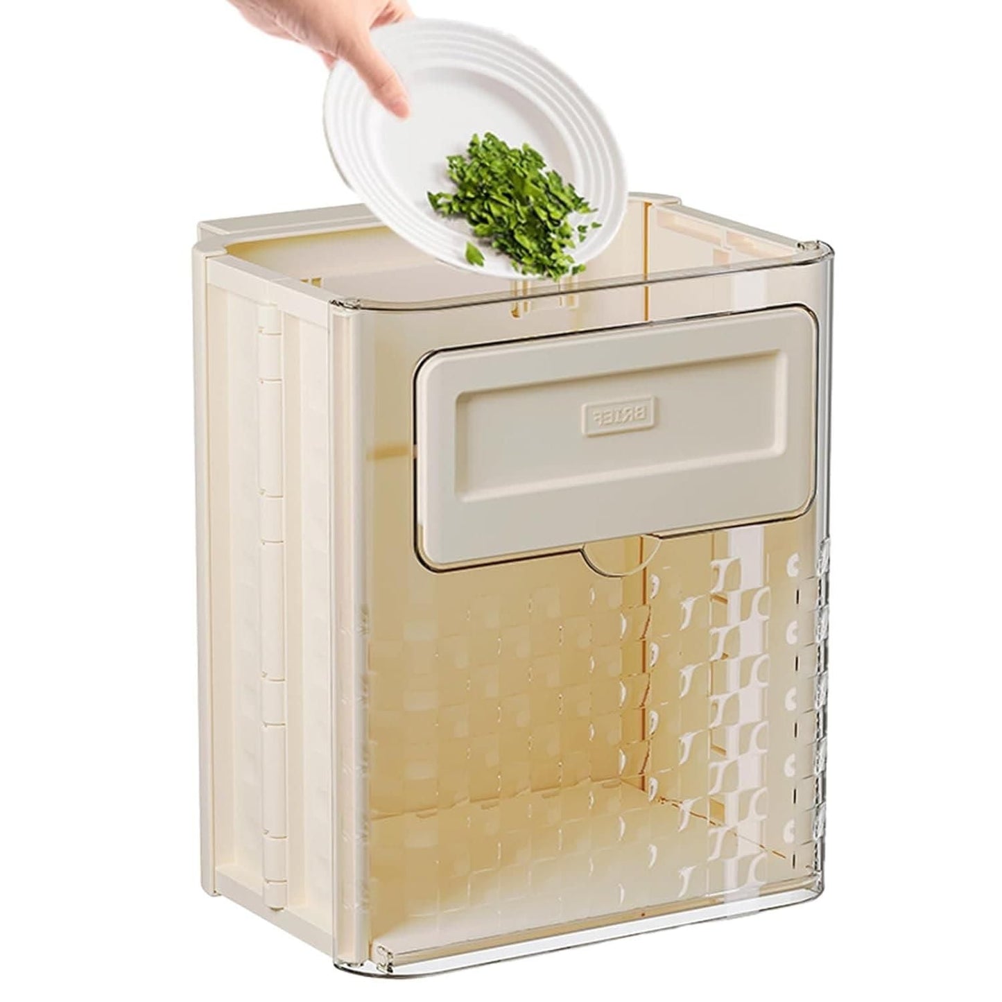 Foldable Wall Mounted Trash Can cs2856-ri