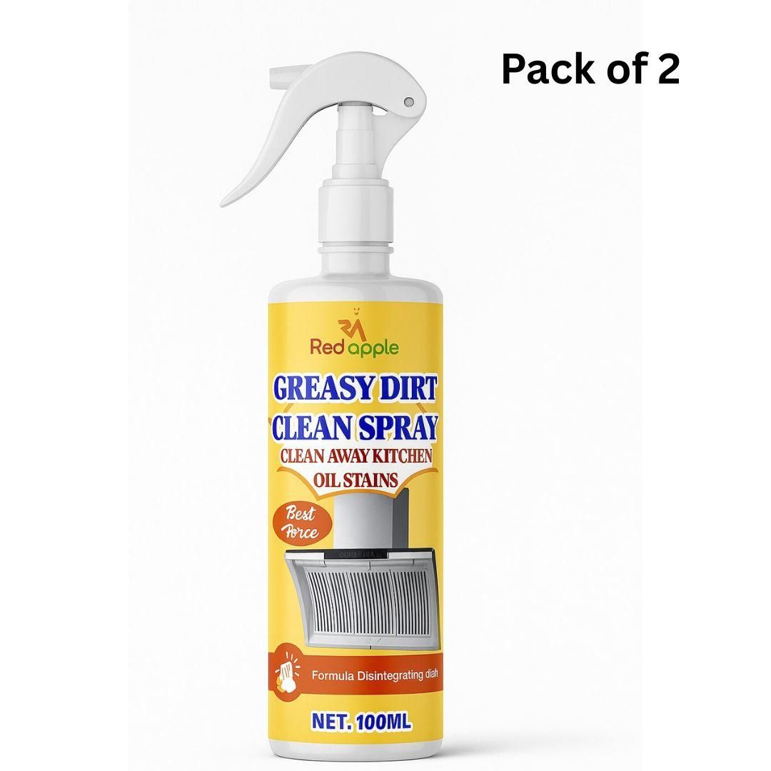 Greasy Dirt Clean Spray 100Ml (Pack of 2) cs2856-ri