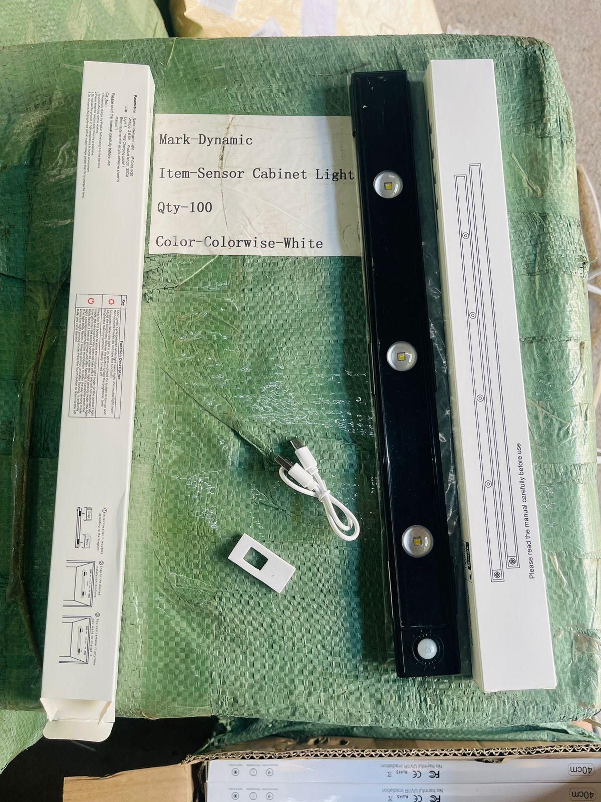 LED PIR Motion Sensor Cabinet  With USB Rechargeble cs2856-ri