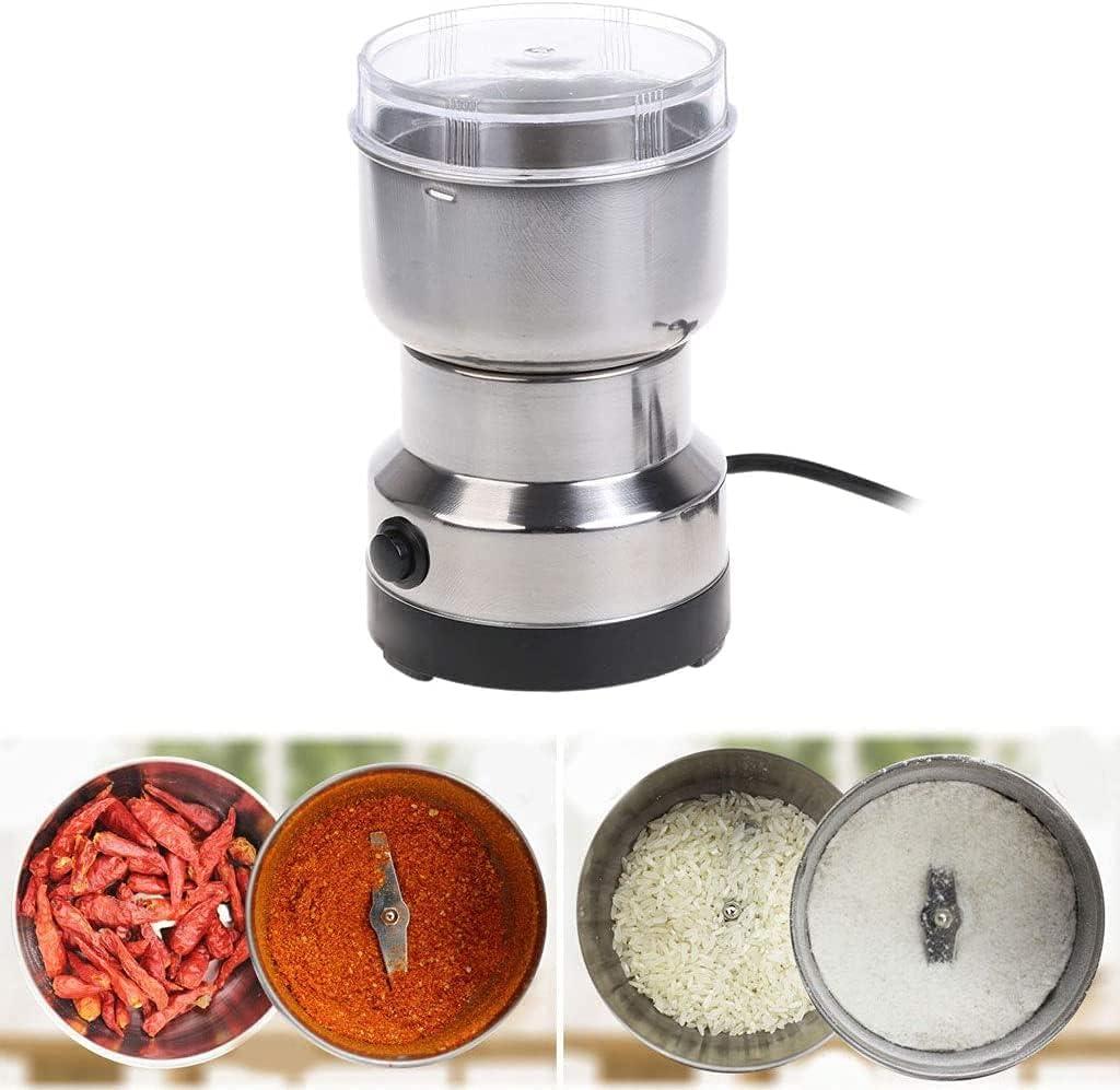 Electric Smash Machine, Multifunction Small Food Grinder Grain Grinder, Portable Coffee Bean Grinder cs2856-ri