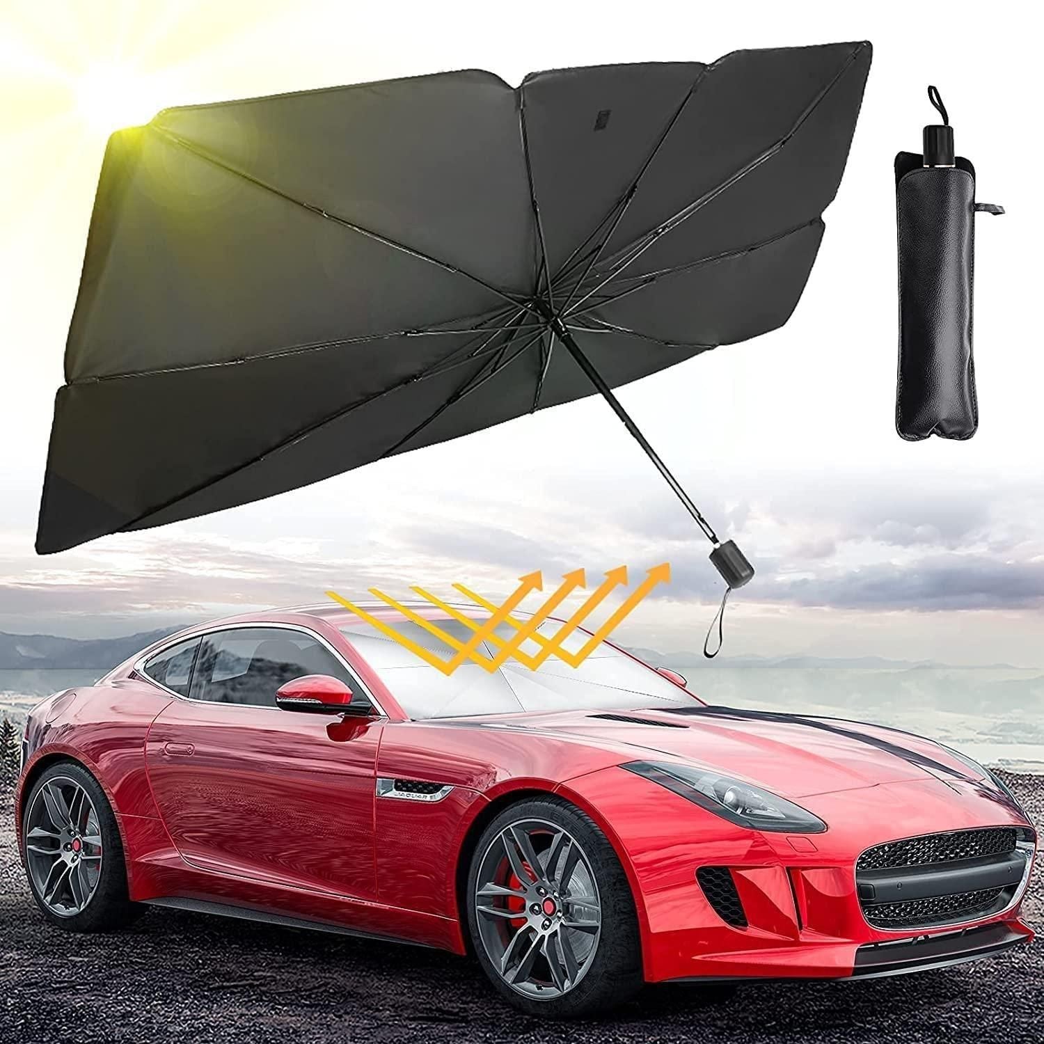 Car Windshield Sun Shade Umbrella� cs2856-ri