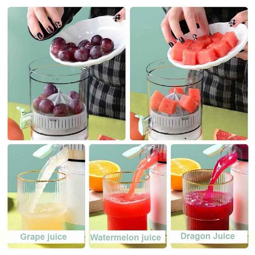 Portable USB Mini Electric Rechargeable Blender Fruit Fresh Juice Lemon Maker cs2856-ri