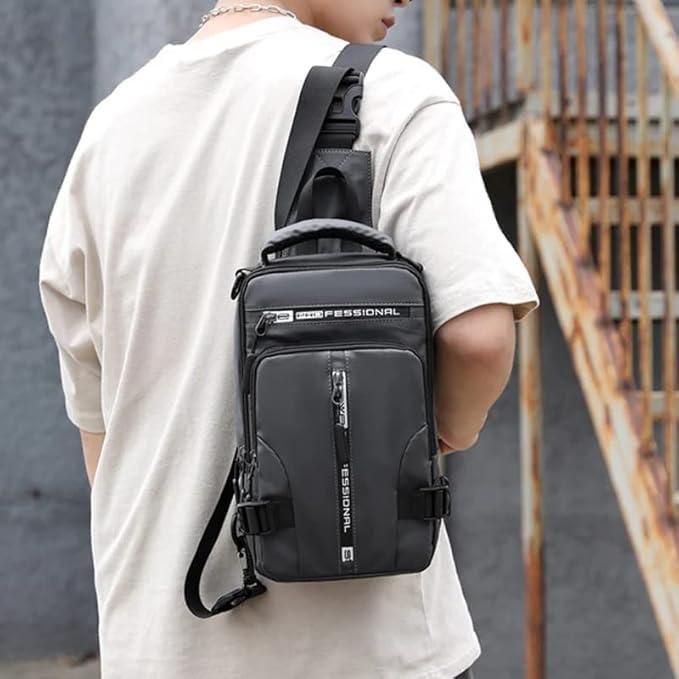 Sling Bag with USB Charging Port - SAMRIDHI SMART STORESAMRIDHI SMART STORE